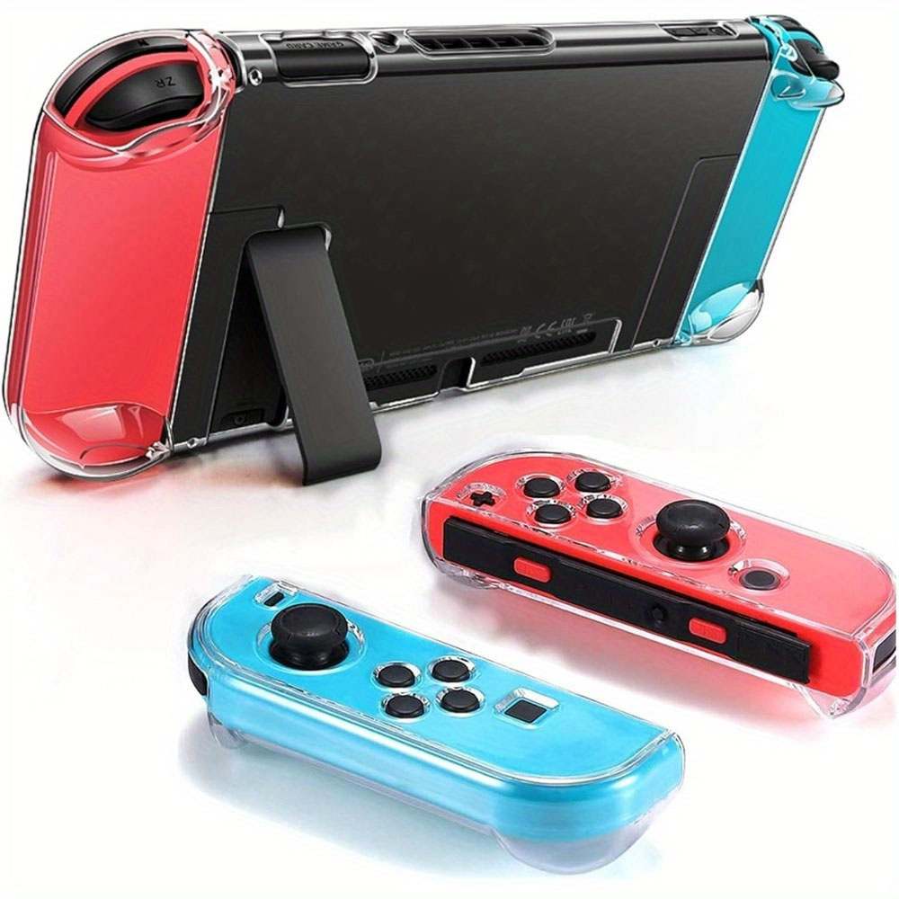 Dockable PC Clear Hard Case สําหรับ Nintendo Switch & Switch OLED, เคสป้องกันสําหรับคอนโทรลเลอร์ NS OLED JoyCon