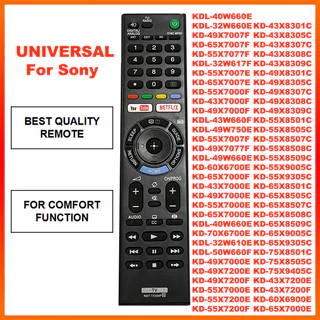 สำหรับรีโมทอันดรอยด์ Sony Bravia Universal RMT-TX300P RMT-TX300E RMT-TX300U KD-55X7000E RMF-TX200U