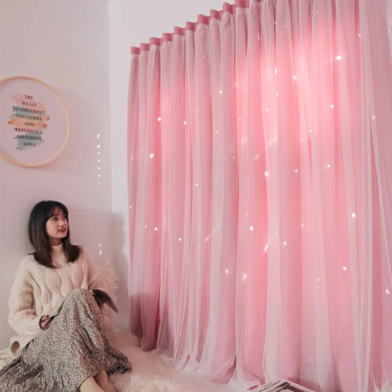 แนะนำ ผ้าม่าน ผ้าม่านหน้าต่าง 2 ชั้น ทึบ+โปร่ง กัน UV100% 🌞 แถมสายรัดและอุปกรณ์ติดตั้ง ไม่ต้องเจาะผนัง ติดเองง่าย ราคาพิเศษ มีเก็บเงินปลายทาง