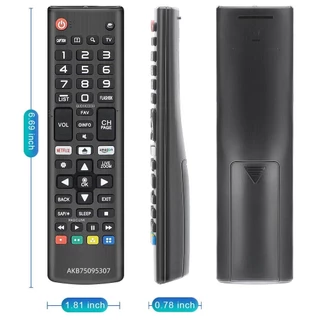 รีโมทคอนโทรลสมาร์ททีวีสากลสําหรับ Lg Akb75095307 Lcd Led Hdtv Tvs Lj/Uj Serie