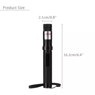 ปากกาลเซอร์สีเขียวชาร์จได้ผ่าน USB 532nm 10000m แรงสูง ปากกาลเซอร์ 303 ไฟฉายเลเซอร์