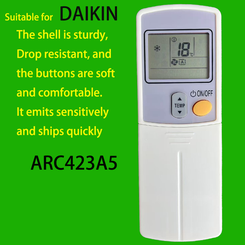 สําหรับรีโมทคอนโทรล Daikin Aircon Universal เปลี่ยน ARC423A5