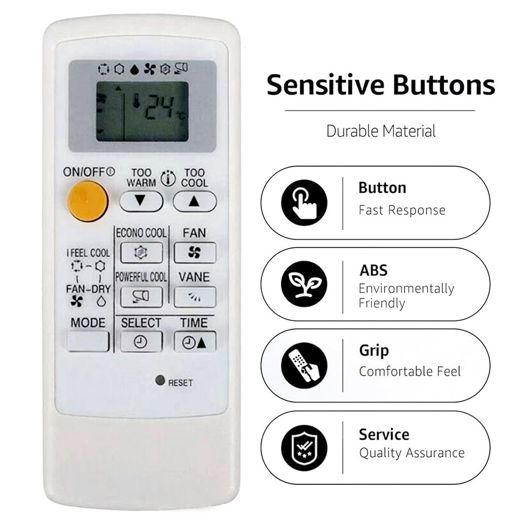 ใหม่ เหมาะสำหรับรีโมทแอร์มิตซูบิชิ MP07 MP07A MH08B M09 FG09 MH12A MH14A