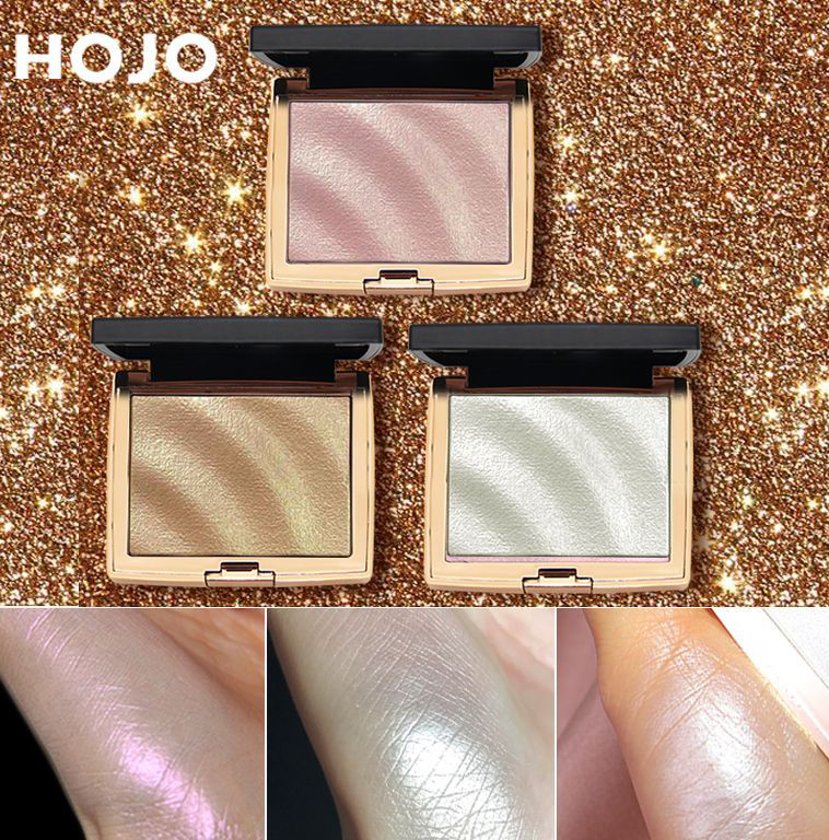 HOJO โฮโจ ไฮไลท์ & คอนทัวร์ พาเลทท์ อินเทนส์ สปาร์คเคิล สูตรผสมครีม แป้งไฮไลท์แต่งหน้า เหมาะสําหรับค
