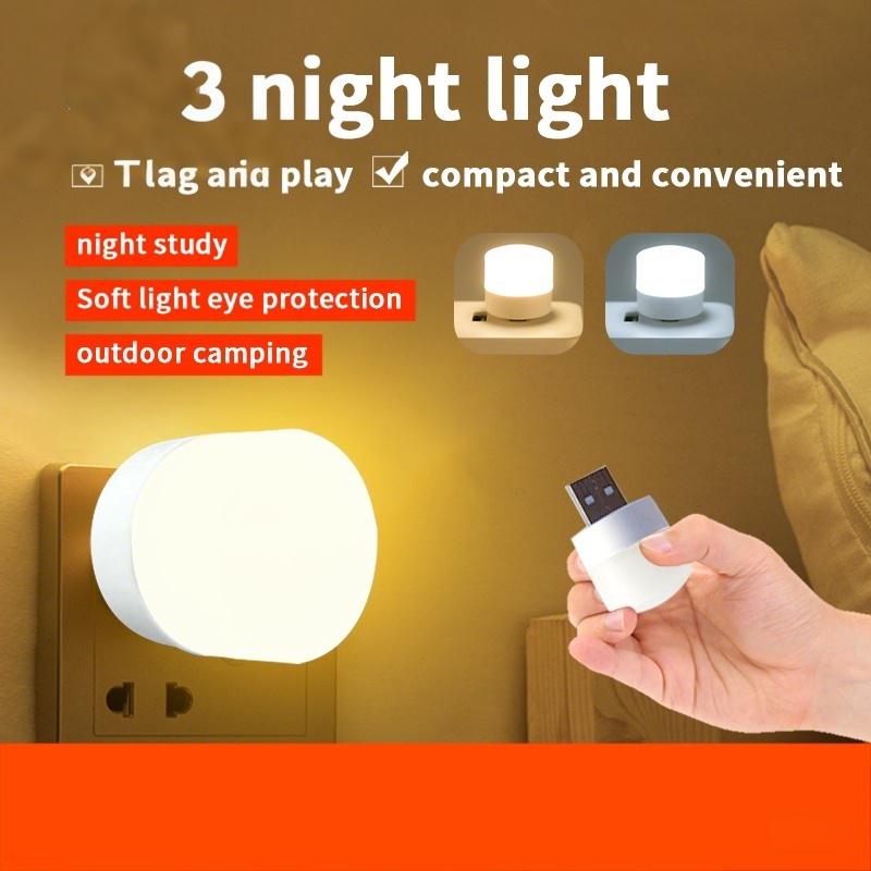 CCL PH ไฟกลางคืนสำหรับห้องนอน แอลอีดีพกพา ปลอดภัยพลังงาน Multifunctional Mobile Light 1W เหมาะสำหรับทุกฤดูกาล