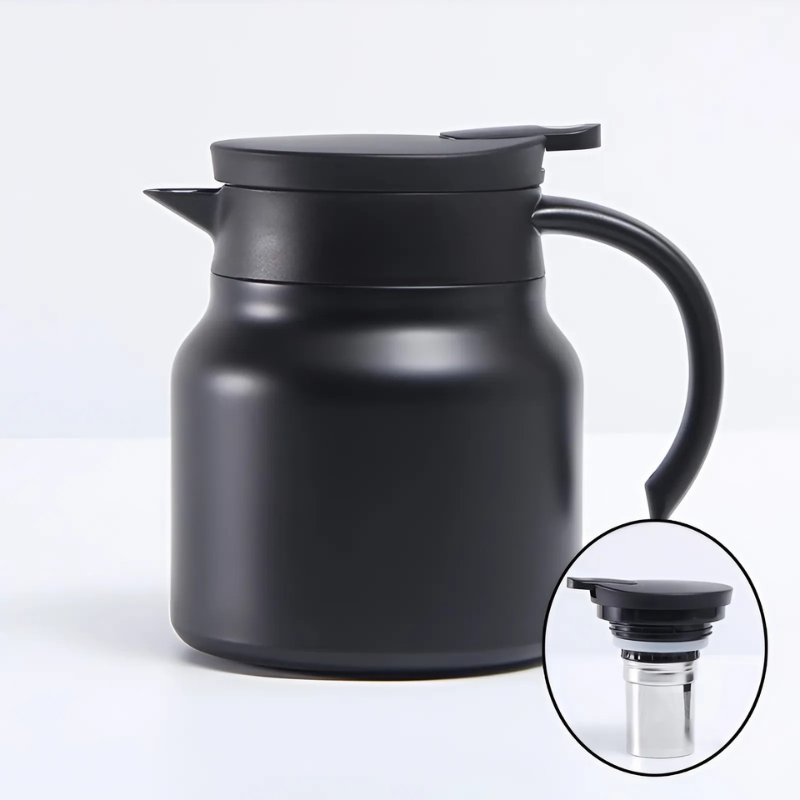 [มูลค่าสูงสุด] กาต้มน้ําชาความร้อนสแตนเลส LS1-0657-818 ความจุ 1000มล