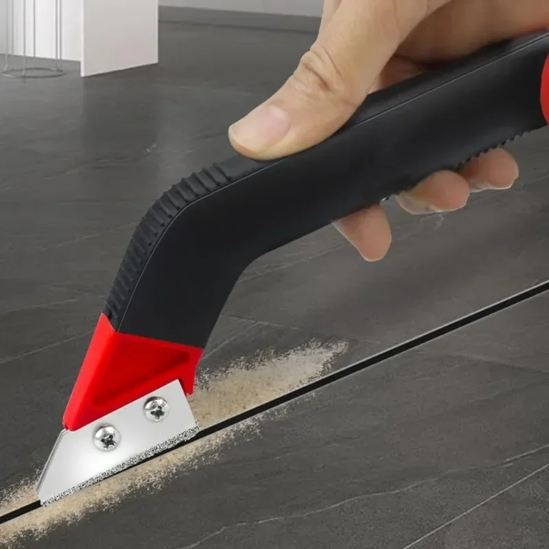 เครื่องมือขูดร่องยาแนวบ้าน Marino ใบมีดอัลลอยด์ทนทาน สําหรับทําความสะอาดและขูดร่องกระเบื้อง - รูปที่ 2