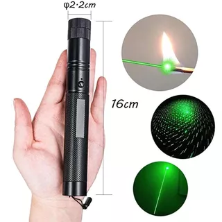 ปากกาลเซอร์สีเขียวชาร์จได้ผ่าน USB 532nm 10000m แรงสูง ปากกาลเซอร์ 303 ไฟฉายเลเซอร์