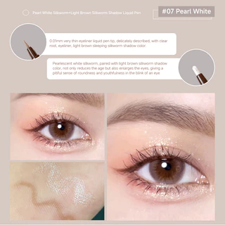 MAXFINE Double-Ended Multi-Purpose Eyeliner ปากกาสําหรับ Smooth,กันน้ํา,ยาวนานแต่งหน้าผลของขวัญวาเลนไทน์