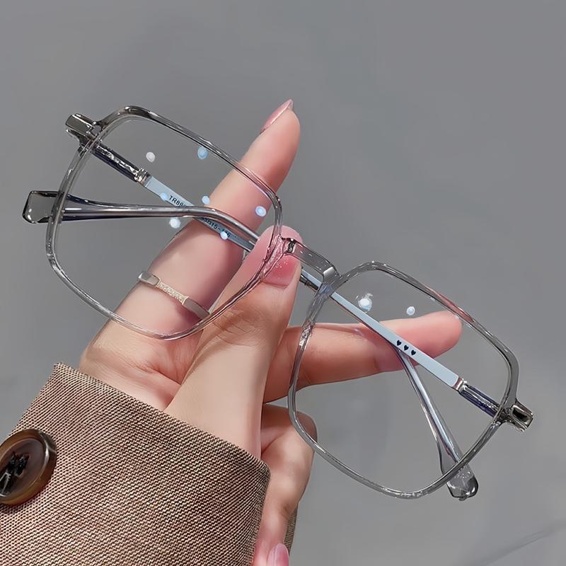 แว่นตาใบสั่งยาทรงสี่เหลี่ยมวินเทจสําหรับผู้หญิง-กรอบน้ําหนักเบาสําหรับสํานักงาน/อ่านหนังสือ/ร่วม - รูปที่ 7