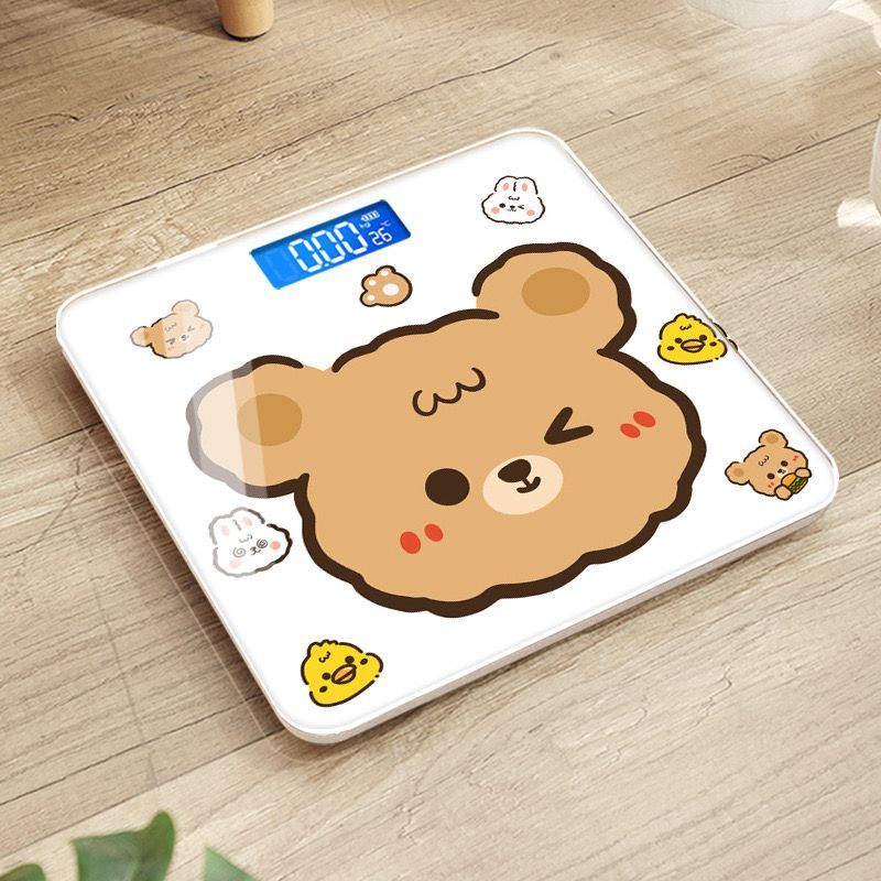 เครื่องชั่งน้ำหนัก ดิจิตอล กระจกใส LCD รองรับน้ำหนักสูงสุด 180KG มีให้เลือกหลายสี - รูปที่ 2