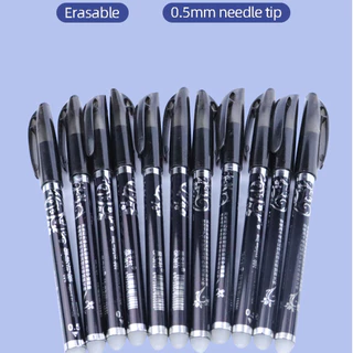 เขียนชุดปากกาเจลลบได้ 33 ชิ้น – ปากกาเมจิกปลายกระสุน 0.5 มม. พร้อมยางลบสําหรับโรงเรียนและสํานักงานใช้ปากกาลูกลื่น
