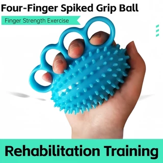 Finger Grip Strengthener และลูกบอลลดความเครียดกายภาพบําบัดเครื่องออกกําลังกายมือสําหรับการฟื้นฟูสมรรถภาพ