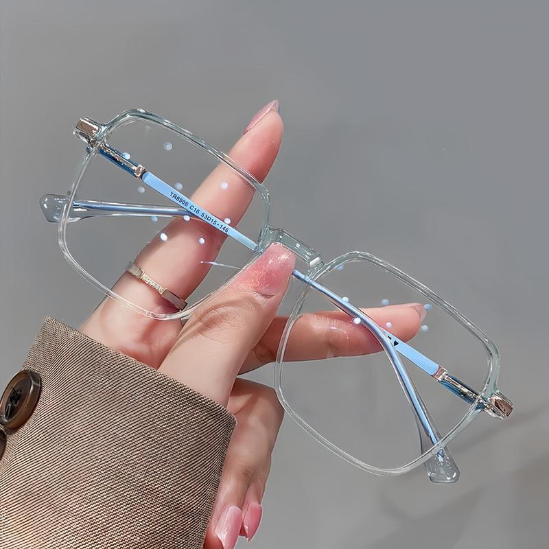 แว่นตาใบสั่งยาทรงสี่เหลี่ยมวินเทจสําหรับผู้หญิง-กรอบน้ําหนักเบาสําหรับสํานักงาน/อ่านหนังสือ/ร่วม - รูปที่ 6
