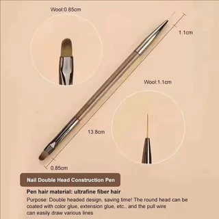 ยูวี เจลแปรงซับ9ชิ้น ทําเอง จิตรกรรมปากกาเล็บอะคริลิวาดแปรงสําหรับเล็บออกแบบเล็บเคล็ดลับแสดงจิตรกรรมเครื่องมือ