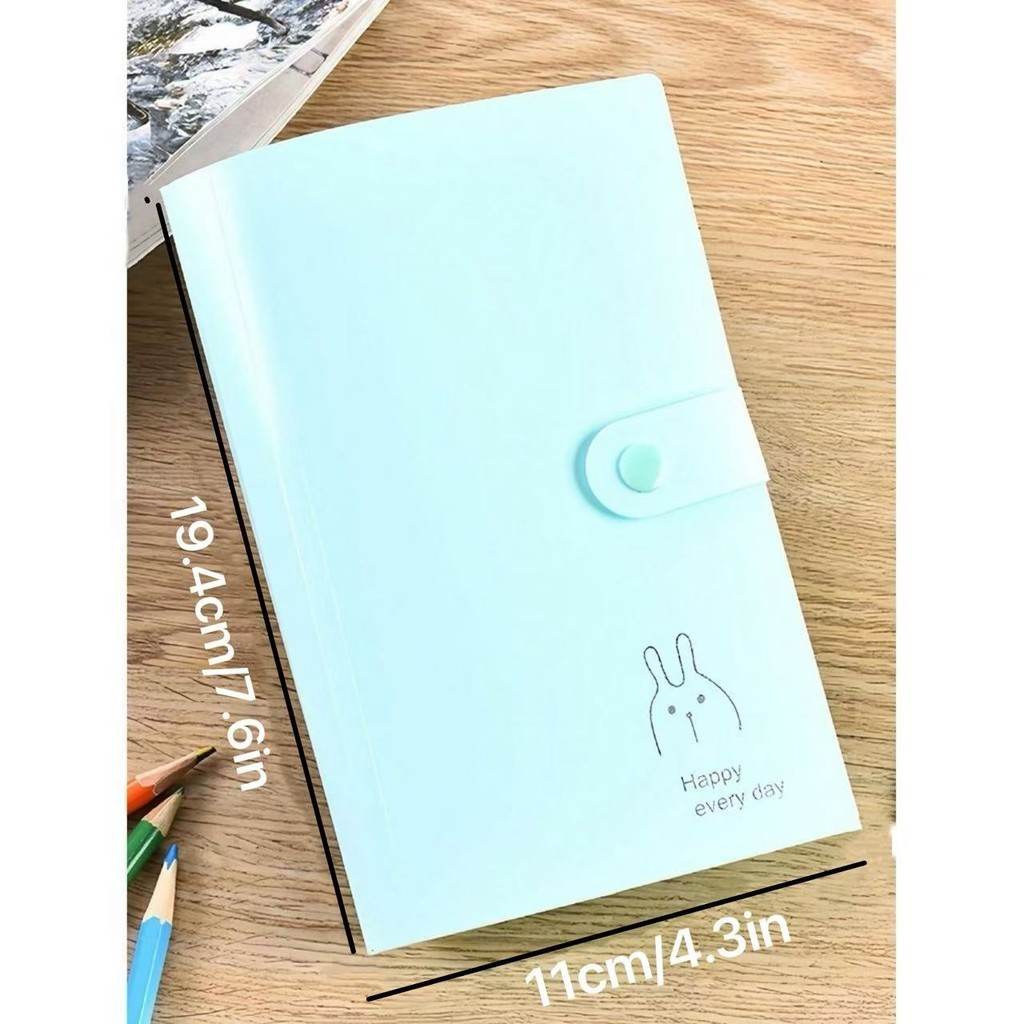 120/240ช่องเสียบการ์ด สมุดนามบัตรนามบัตร สมุดตั๋วหนัง แฟ้มอัลบั้มโพลารอยด์ 3 นิ้ว สมุดเก็บการ์ดเล็ก สมุดการ์ด เก็บภาพ โปสการ์ด บัตรหนัง