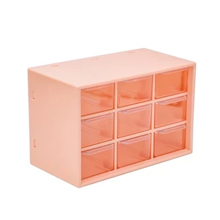 ลิ้นชักพลาสติก สำหรับจัดเก็บอุปกรณ์ เครื่องประดับ 2 สี ขนาดกะทัดรัด ใช้งานง่าย ลิ้นชักเก็บของ มินิมอล