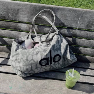 Unisex Yoga Gym Tote Bag กระเป๋าสะพายผ้าแคนวาสความจุขนาดใหญ่สําหรับกีฬาและออกกําลังกาย