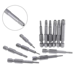 หนึ่งชุด Hollow Star Drive Bit ชุด, 11-12 ชิ้น T5-T40 ผู้ถือแม่เหล็ก Bits ความยาว 50-100 มม.สําหรับอุปกรณ์ซ่อม