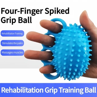 Finger Grip Strengthener และลูกบอลลดความเครียดกายภาพบําบัดเครื่องออกกําลังกายมือสําหรับการฟื้นฟูสมรรถภาพ