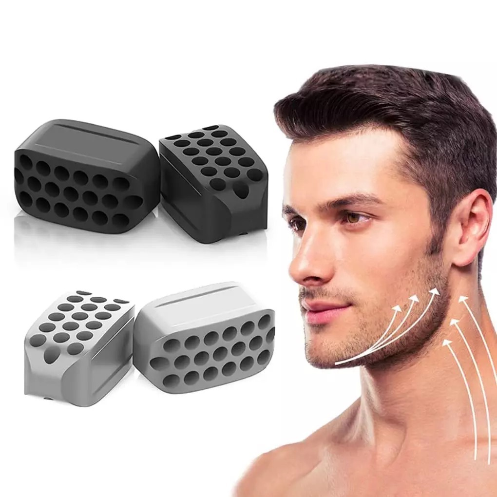 Masseter Ball Jawline Training Tool - ชุด 2 ชิ้นสําหรับ Face Lift & Jaw Beauty Care | เครื่องมือดูแลผิวหน้า