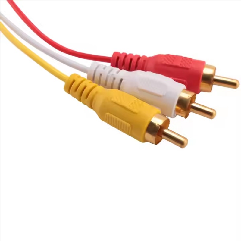 สาย HDMI-ใช้งานร่วมกับ 3RCA สาย 1.5 ม. เป็นสาย AV HD ชายกับชาย