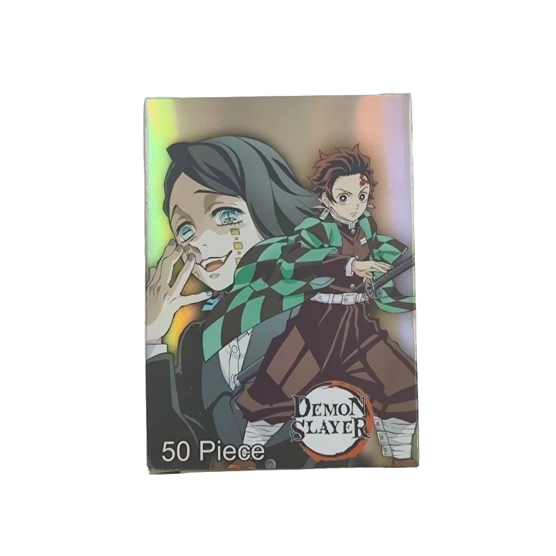 กล่องละ 50 ชิ้น เกมการ์ด Demon Slayer TCG ทานจiro เนซึโกะ อาการุสะ เซ็นอิทสึ การ์ดต่อสู้สุดมันส์ ของเล่นเพื่อการสะสมสําหรับเด็ก thumbnail 10
