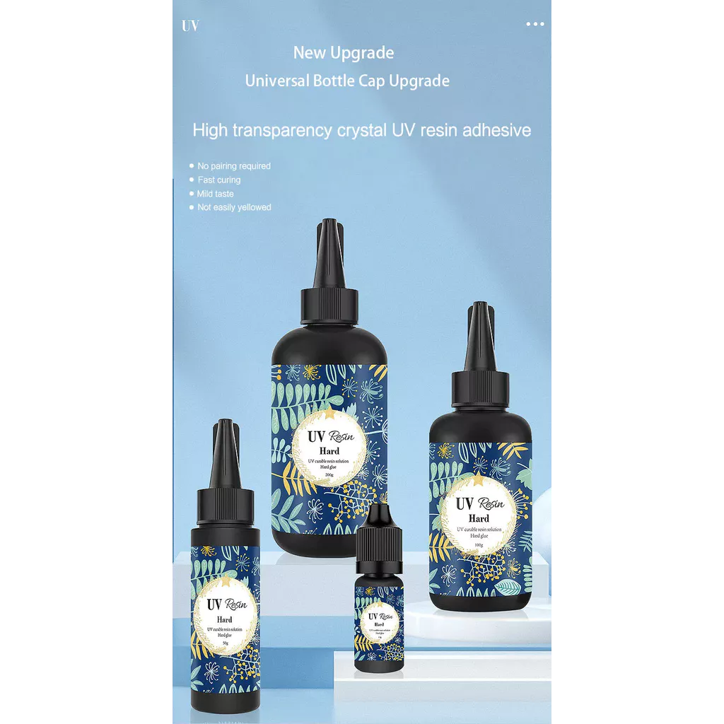 One Piece UV RESIN GLUE 60/100ml Fast Curing Anti-Yellowing Clear กาวสําหรับเครื่องประดับหัตถกรรม