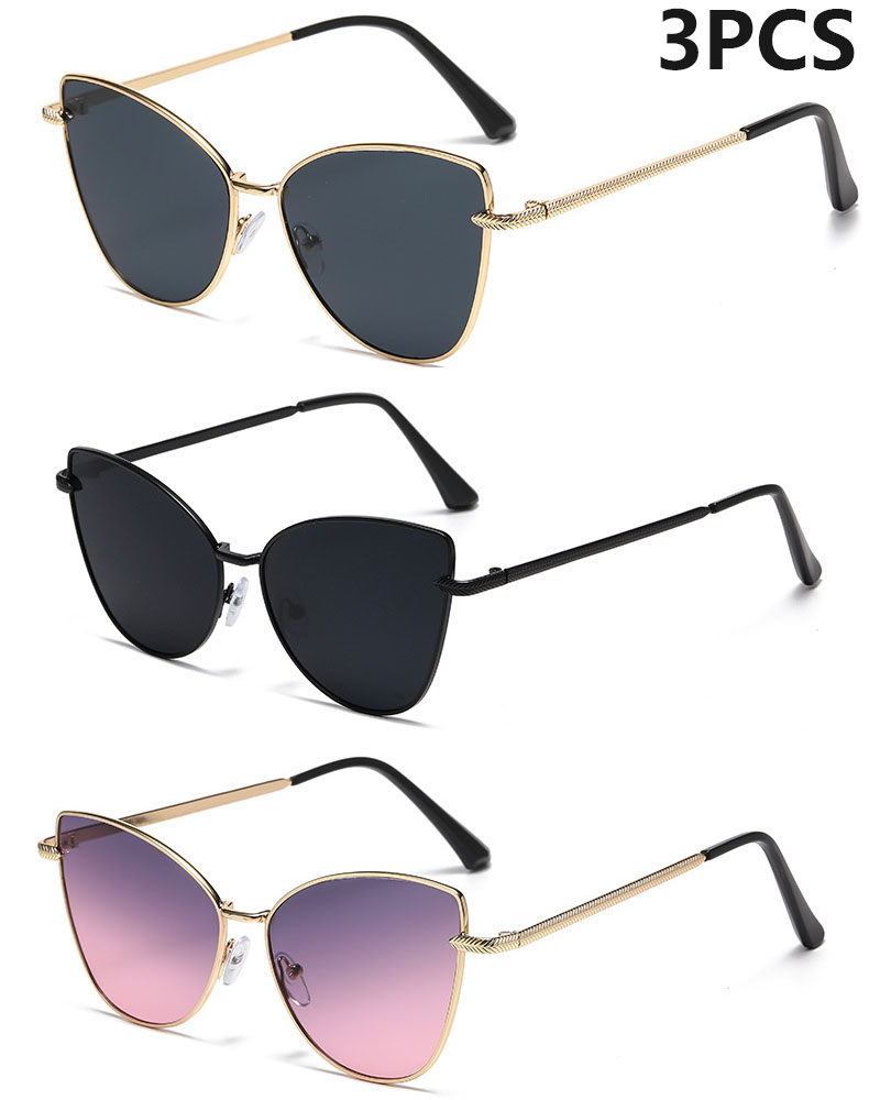 แว่นกันแดด Cat E ye – UV400 & เฉดสีแฟชั่นป้องกันรังสี - รูปที่ 6