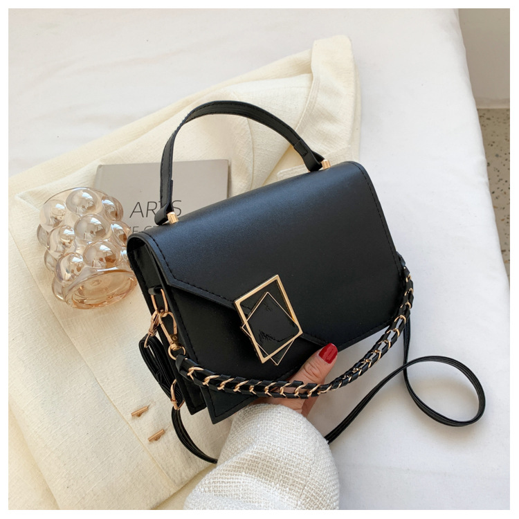 Texture Bag 2025 สไตล์ใหม่อินเทรนด์ Western-Style หญิงกระเป๋าแฟชั่น One-Shoulder Messenger กระเป๋าเนื้อกระเป๋าถือ