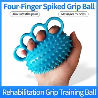 Finger Grip Strengthener และลูกบอลลดความเครียดกายภาพบําบัดเครื่องออกกําลังกายมือสําหรับการฟื้นฟูสมรรถภาพ
