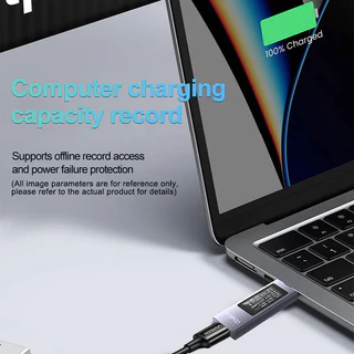 หนึ่งชุด KWS-2301 All In One USB-C Fast Charge Analyzer,จอแสดงผลดิจิตอลสําหรับแรงดันไฟฟ้าปัจจุบันและความจุ 4-30V 0-12A พร้อม CNC เปลือกโลหะ