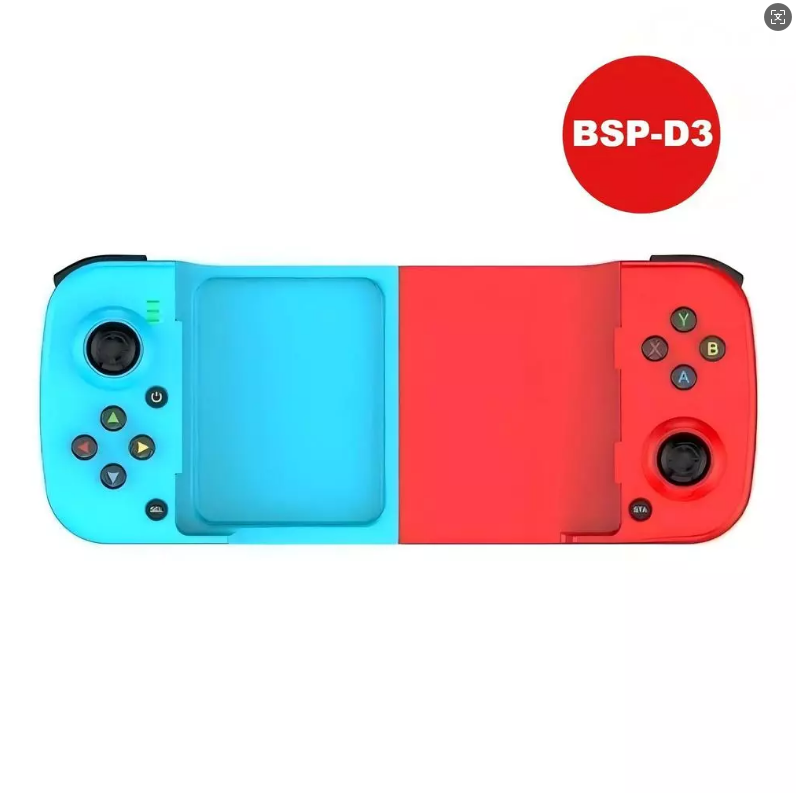 BSP-D3 ตัวควบคุมเกมบลูทูธไร้สายแบบยืดหดได้สําหรับโทรศัพท์ Android (Xiaomi/Huawei/Samsung) และ iPhone