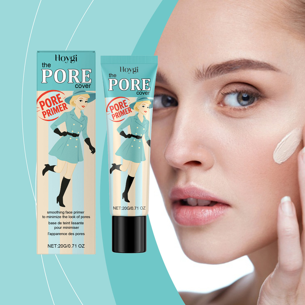 ไพรเมอร์แต่งหน้าให้ความชุ่มชื้น 20g – ทรีเอทาโนลาไมน์ & กรดไฮยาลูโรนิก & วิตามินอี – ช่วยให้ผิวดูเรียบเนียนและเติมเต็มรูขุมขน, อัพเกรด