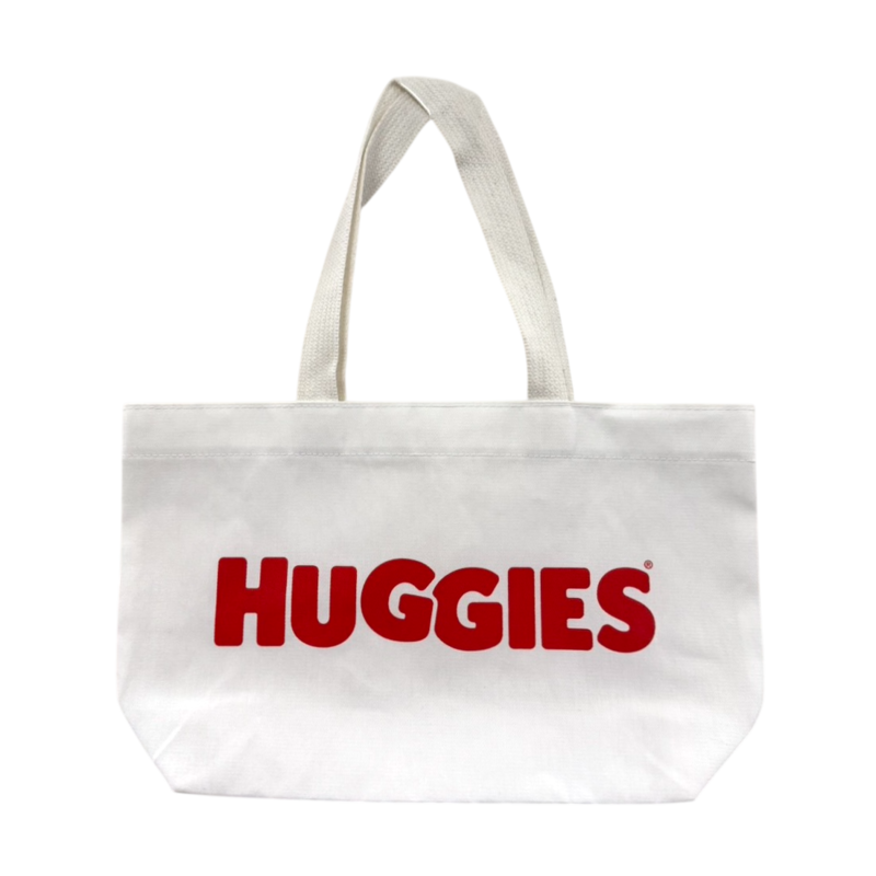 [Gift] Huggies กระเป๋าผ้า สกรีนลาย (สินค้าสมนาคุณงดจำหน่าย)