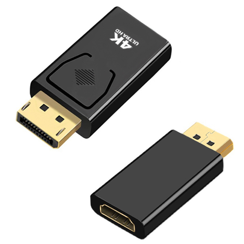 HENAWA VC743 อะแดปเตอร์แปลง DisplayPort เป็น HDMI 4K 30Hz สายถัก รองรับคอมพิวเตอร์ โน้ตบุ๊ก ทีวี และ