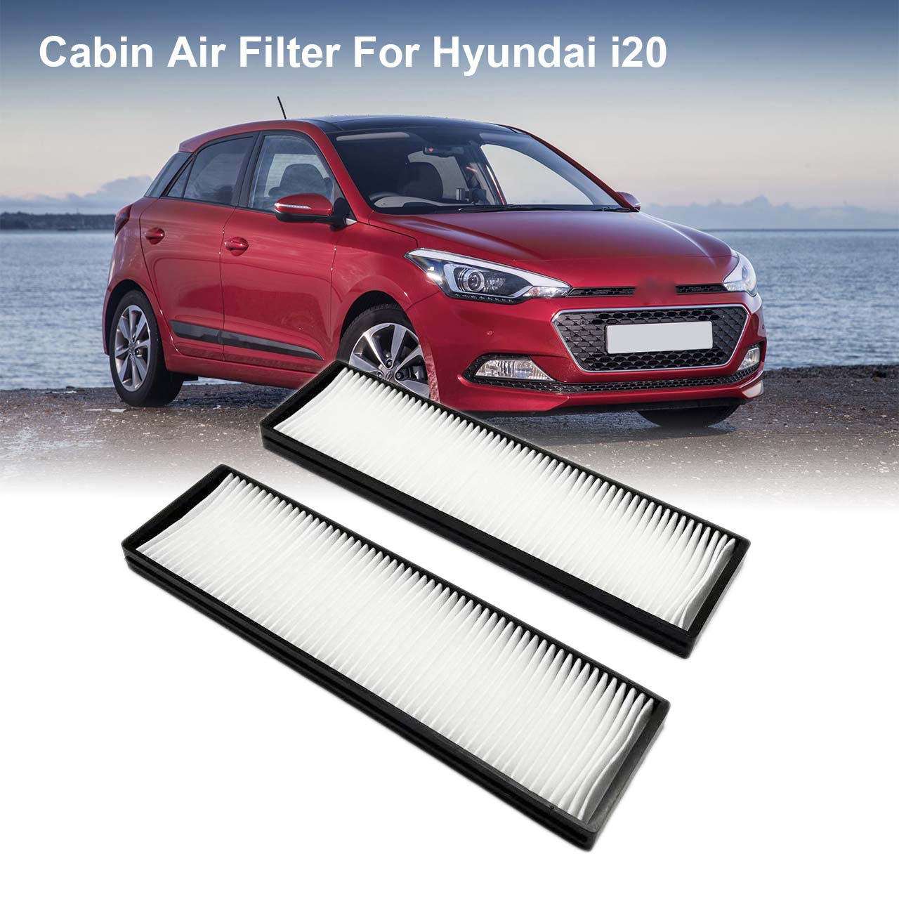 ไส้กรองแอร์รถยนต์ สําหรับ HYUNDAI i20 รหัสอะไหล่ 97133-1J000 97133-1J000AT