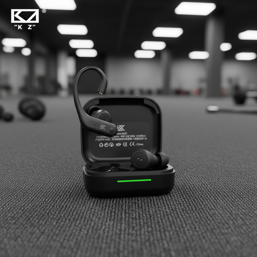 KZ AN01 หูฟังไร้สายแบบเกี่ยวหู, ตัดเสียงรบกวน, เสียงคมชัด, ดีเลย์ต่ํา, รองรับทุกอุปกรณ์