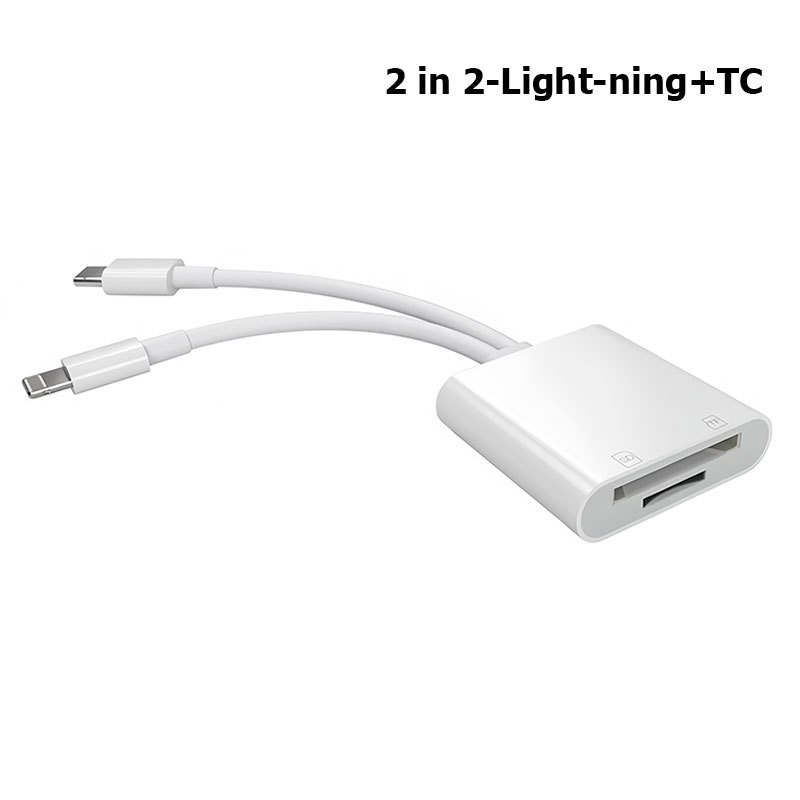 Type-C to SD Card Reader OTG เครื่องอ่านการ์ด SD สำหรับมือถือและคอมพิวเตอร์