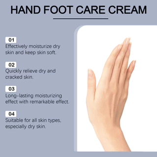 วาสต์แคร์มือและเท้าขั้นสูง ผสมปิโตรลาทัม ขี้ผึ้ง และกรดซาลิไซลิก สําหรับผิวแห้งและแตก 30 ก.