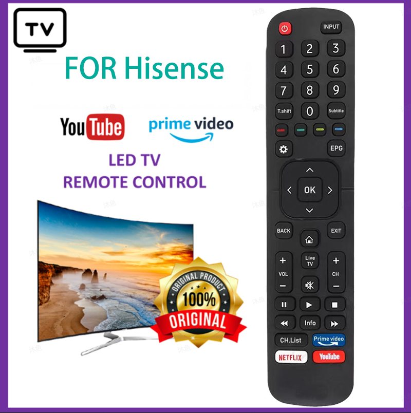 Hisense Android Smart TV Remote EN2BS27H สําหรับ 2026 Spring Labor Day