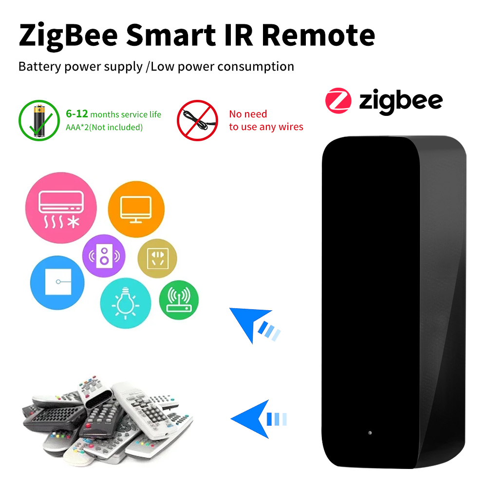 Tuya Zigbee IR รีโมทคอนโทรลสมาร์ทฮับสําหรับ 2026 Spring Home Refresh