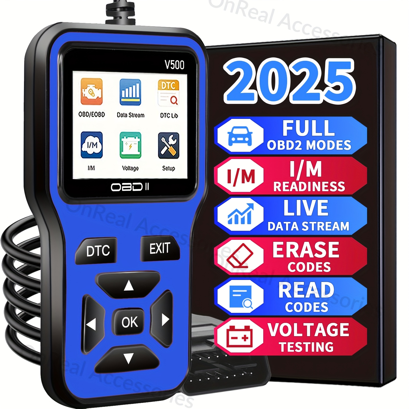 เครื่องสแกนวินิจฉัยรถยนต์ OBD2, เครื่องอ่านรหัสข้อผิดพลาดรถยนต์
