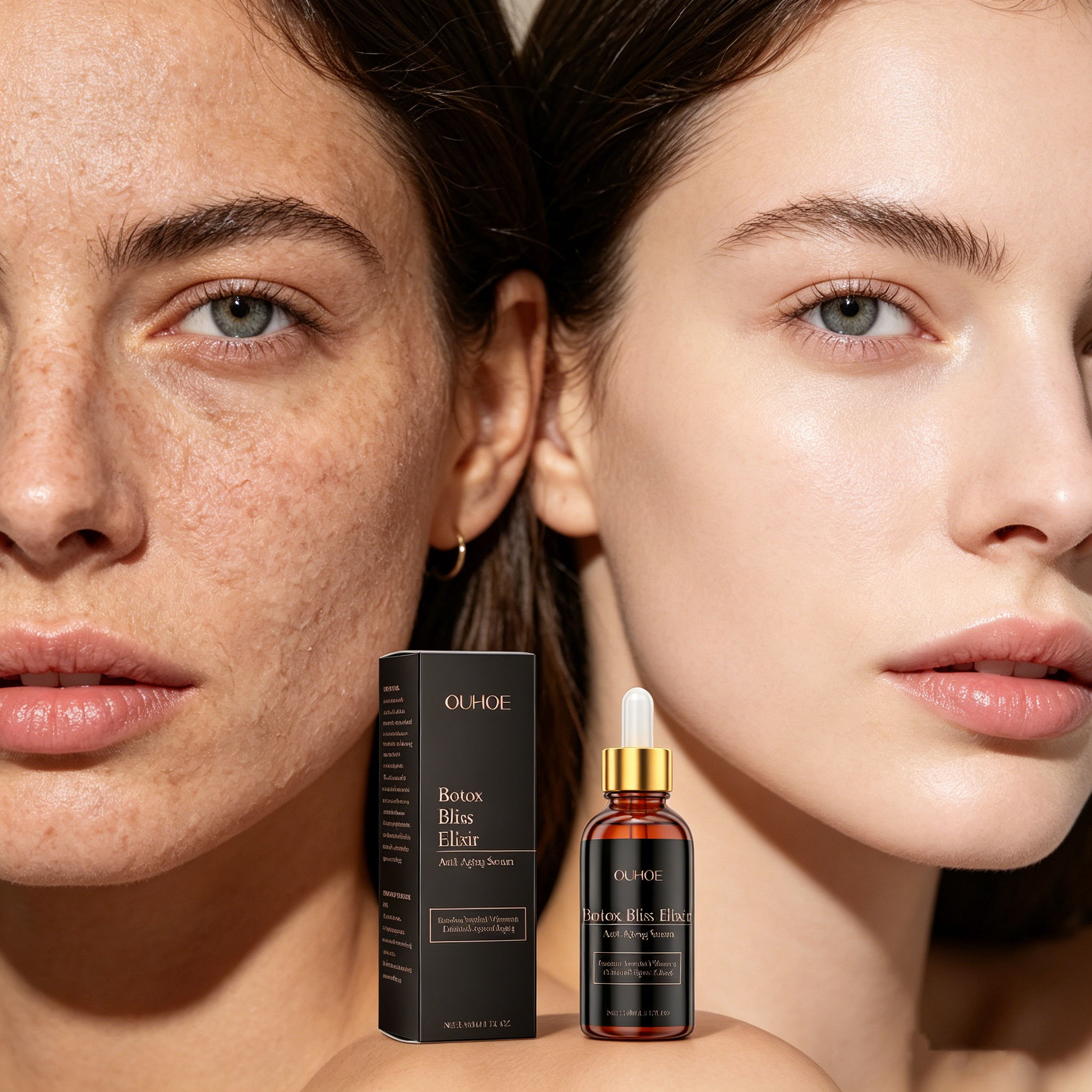 Copper Peptide Serum Ginseng Serum Anti Aging For Face Glass Skincare Botox Bliss Elixir