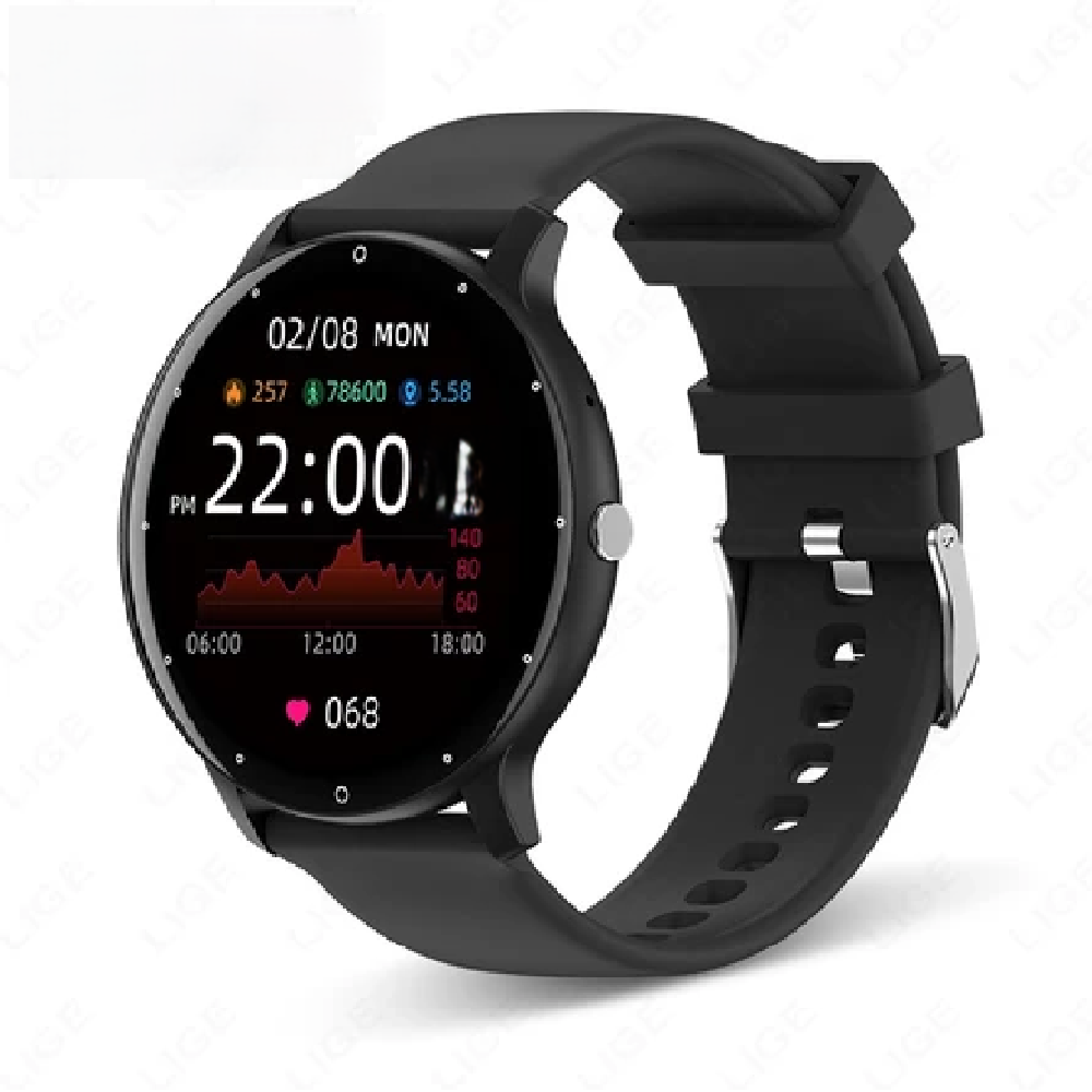 Zl02 Smartwatch ผู้ชายผู้หญิงมาใหม่ 2026 กันน้ําฟิตเนส Monitor