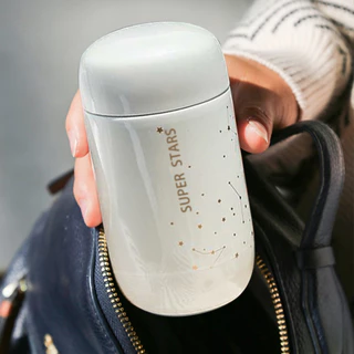 กระติกน้ําร้อน Mini Starry Sky 200ml - ถ้วยน้ําร้อนและเย็นสําหรับคู่รัก