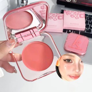 บลัชออนเนื้อครีมแบบตลับเดี่ยว | สีสันเข้มข้น เนื้อแมตต์นุ่มเนียน เปล่งประกายธรรมชาติ ติดทนนาน สีแก้มชุ่มชื้น