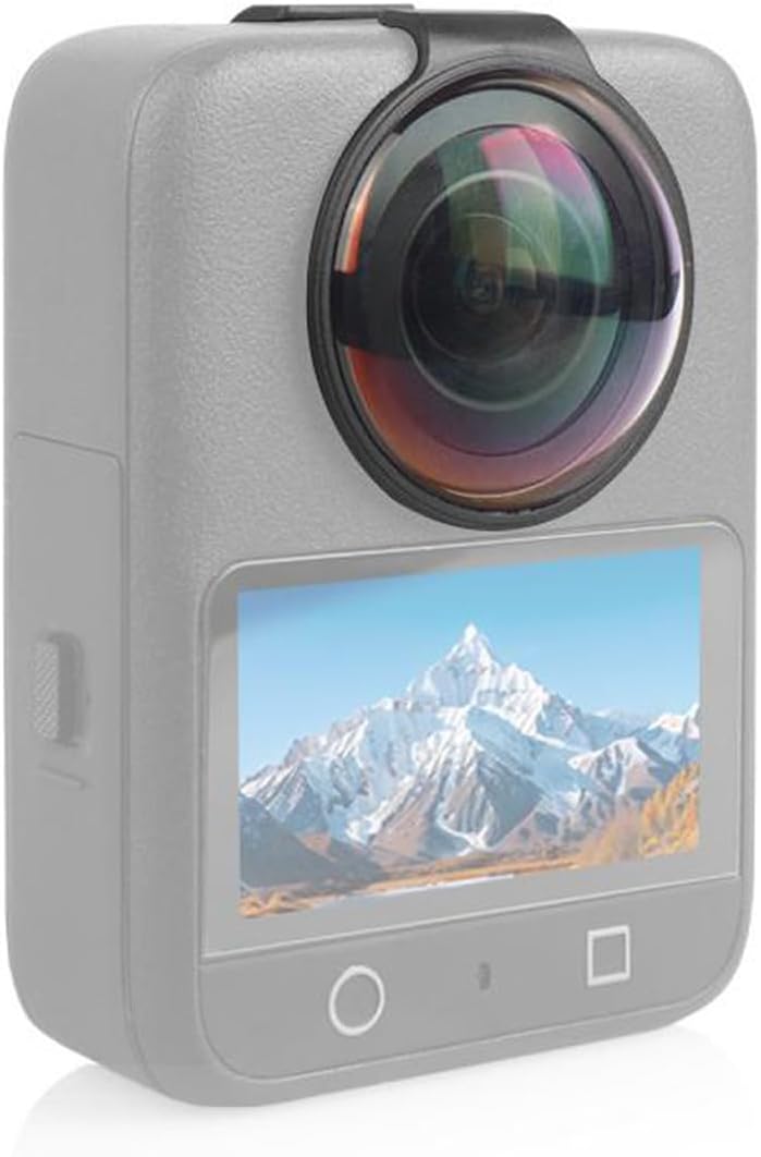 เลนส์ Guards ป้องกันสําหรับ Osmo 360 สําหรับ DJI Osmo 360 ทรงกลม PC เลนส์ป้องกัน insta360 x5 เลนส์ d