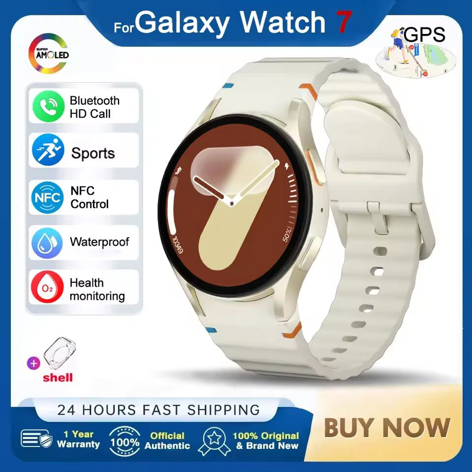 สมาร์ทวอทช์ Watch7 Mini พร้อม GPS ติดตาม หน้าจอ AMOLED แสดงผลตลอดเวลา วัดอุณหภูมิร่างกาย นาฬิกาพูดคุยผ่านบลูทูธ สําหรับผู้ชาย ผู้หญิง เป็นของขวัญ ราคา ถูกที่สุด ดีลบีเคเค รูปภาพหลัก