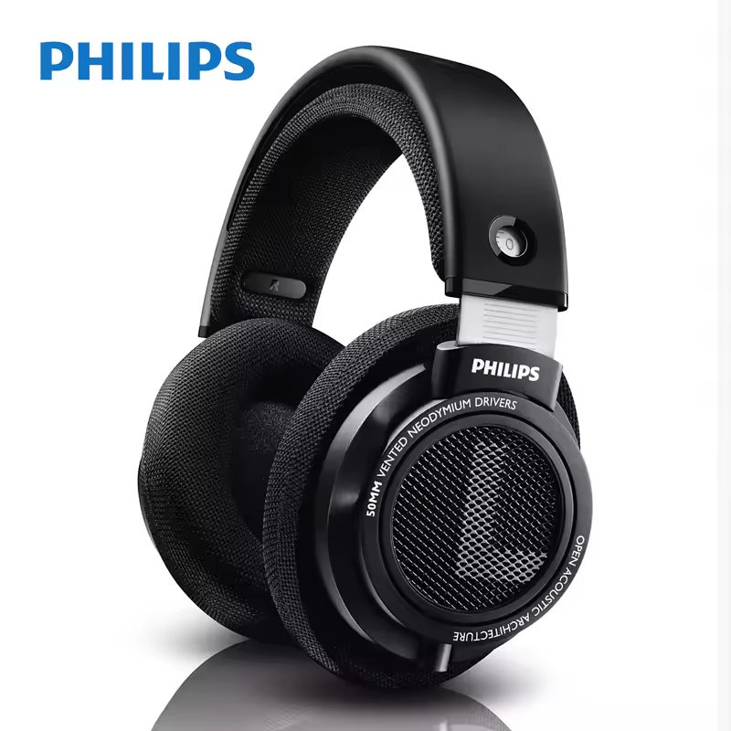 หูฟัง Philips SHP9500 สเตอริโอ HD มีสาย สําหรับคอมพิวเตอร์ เรียนออนไลน์ เล่นกีฬา หูฟังแจ็ค 3.5 มม. 6.3 มม. แบบสากล